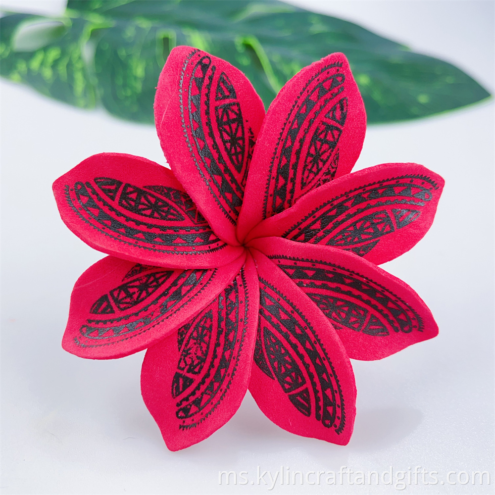 Kn Hf022 Plumeria Hair Pick